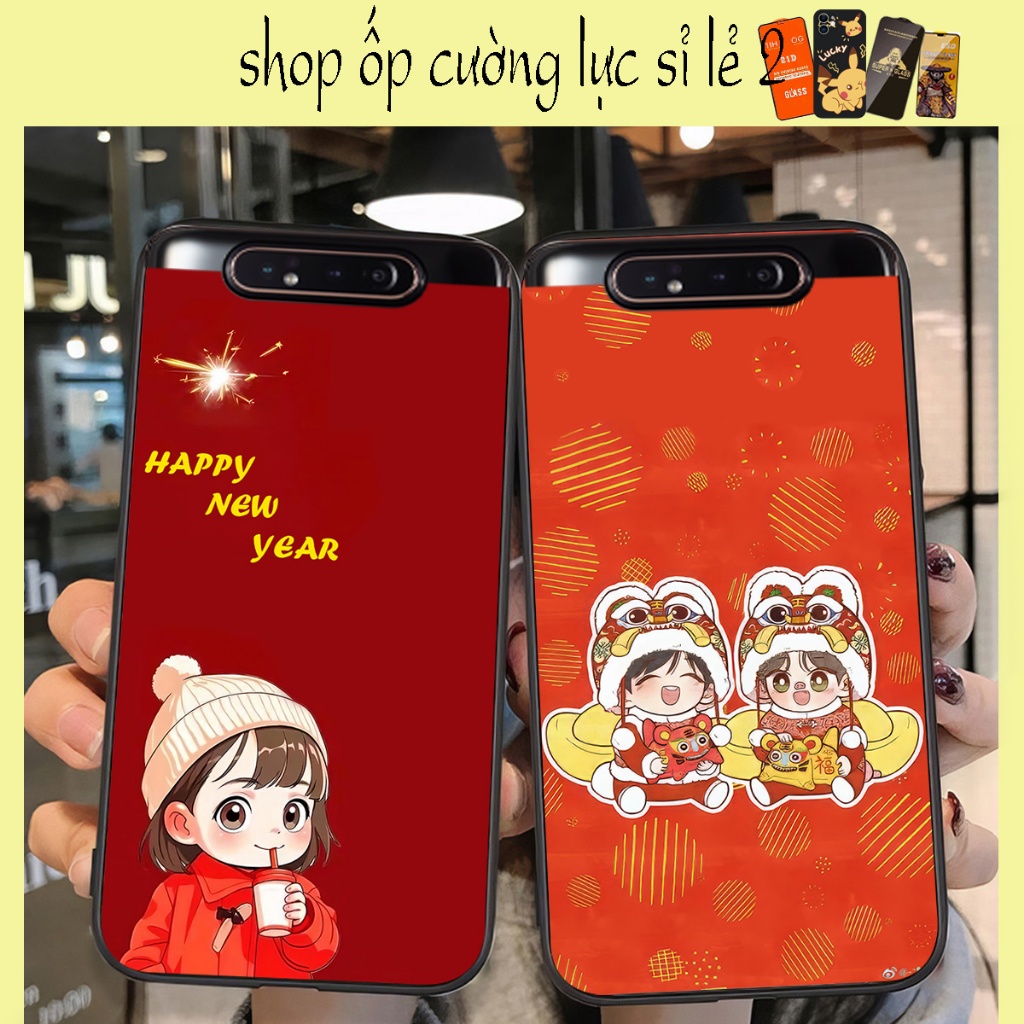 เคส Samsung a80 พิมพ์ลาย Tet น่ารัก