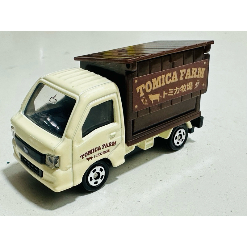 Hobby store TL19 Tomica Subaru Sambar Truck Tomica Farm (ไม่มีกล่อง)