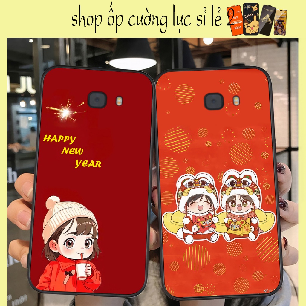 เคส Samsung c9 / c9 pro / a9 / a9 pro พิมพ์ลาย Tet น่ารัก