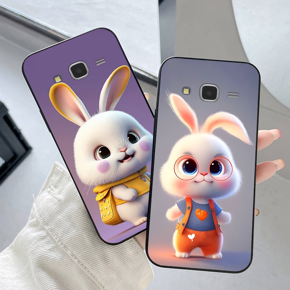 เคส Samsung J7 2015 / ss j310 / ss j3 2016 พิมพ์ลายกระต่ายน่ารัก