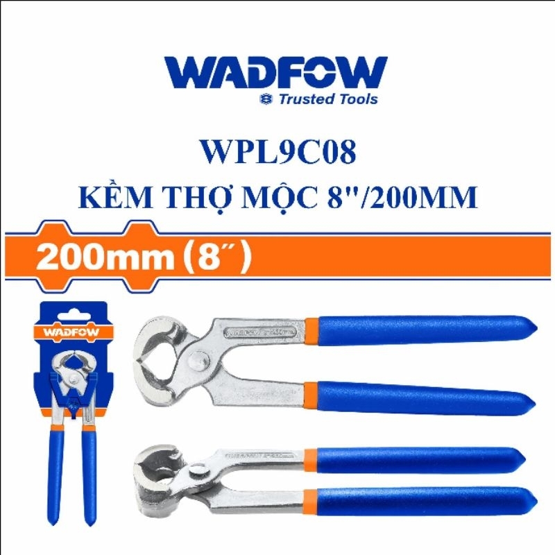 (64)คีมปู 8 นิ้ว/200 มม. WADFOW WPL9C08