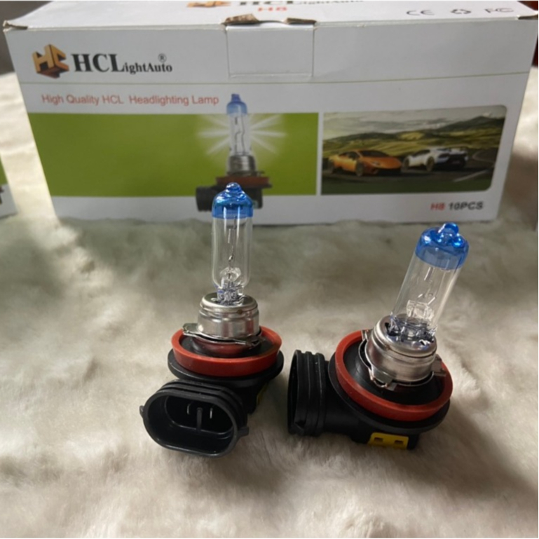 หลอดไฟหน้ารถ หลอดไฟ H8 HCL 12V 35W.