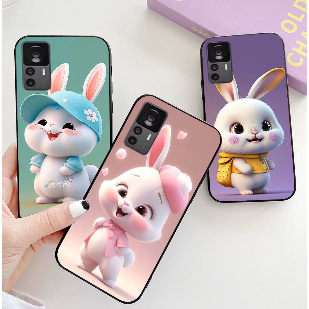 เคส Xiaomi 12t / 12t pro พิมพ์ลายกระต่ายน่ารัก