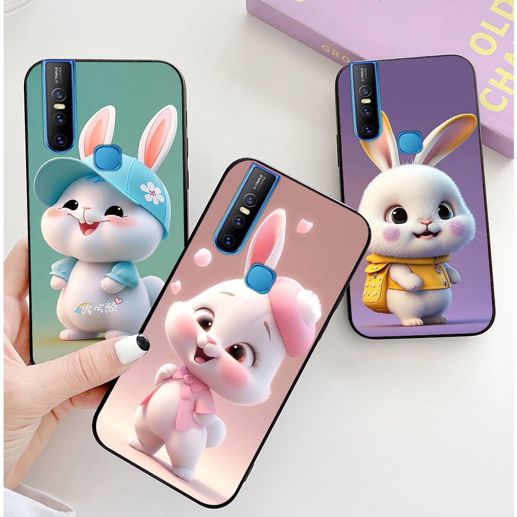 เคส Vivo v15 / vivo v15 pro พิมพ์ลายกระต่ายน่ารัก