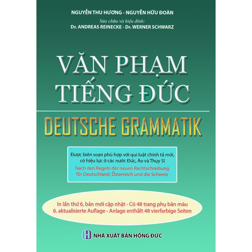 หนังสือ - Grammar เยอรมัน - Nguyen Thu Huong & Nguyen Huu Doan