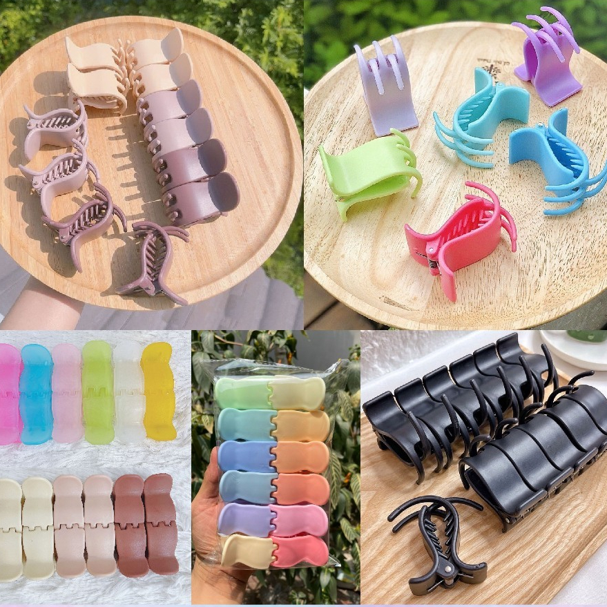 Crab Claw Hairpins Crab Claw Hairpins 5 ฟัน 3 ฟัน Hairpins สําหรับเด็กผู้หญิง