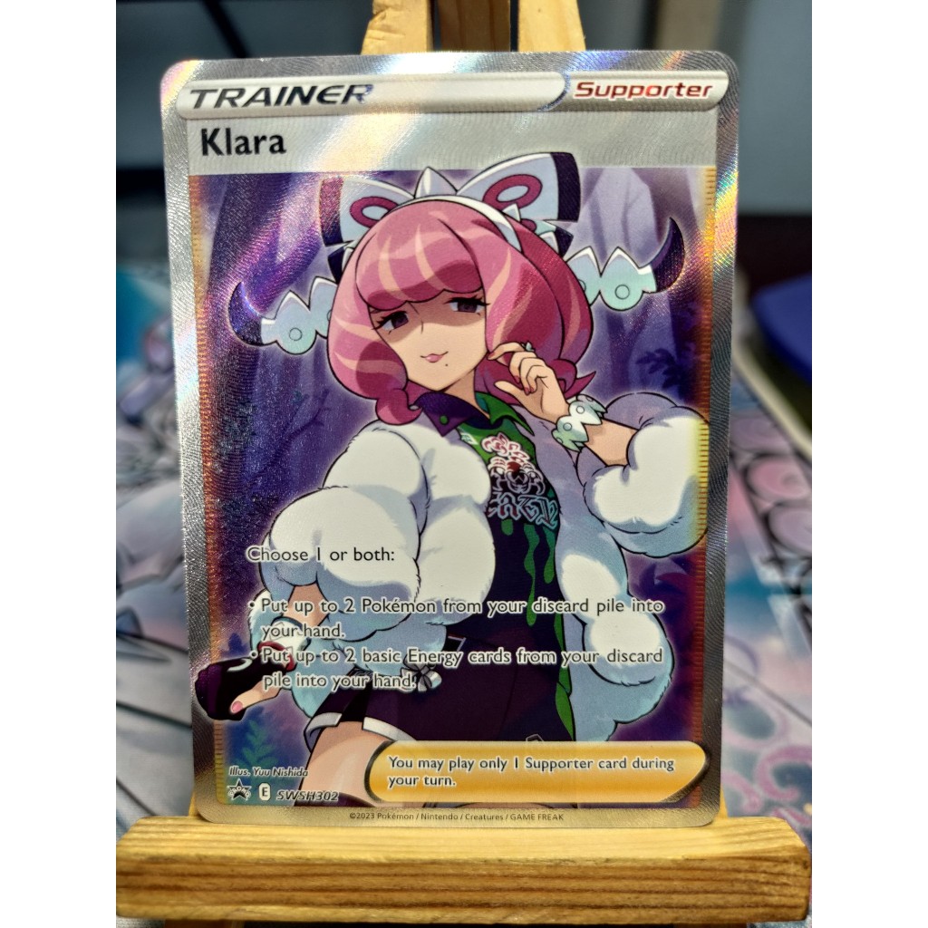 [KW2 Pokemon] [EN] Pokemon Klarra Card - SWSH302 - Full Art Promo