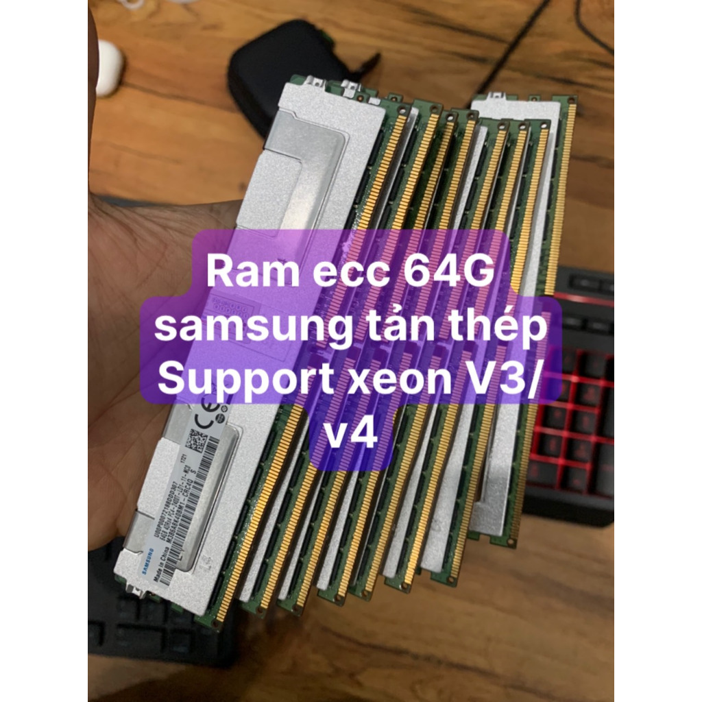 หม้อน้ําเหล็ก Ram ECC 64G รองรับ intel v3, v4