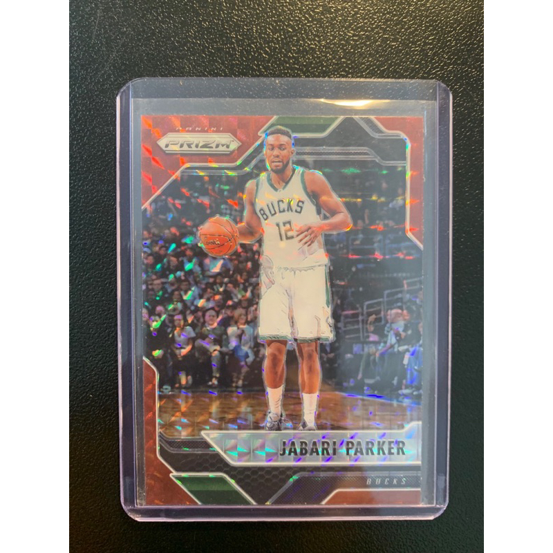การ์ดบาสเก็ตบอล A633 Jabari Parker Red Milwaukee Bucks Panini Primz 2016/17