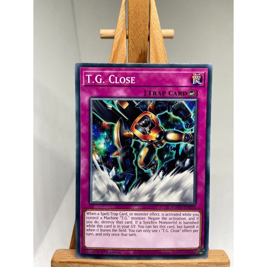 [ Do Lac Shop ] การ์ด Yugioh Trap TG ปิด - AGOOV-EN070 - ทั่วไป