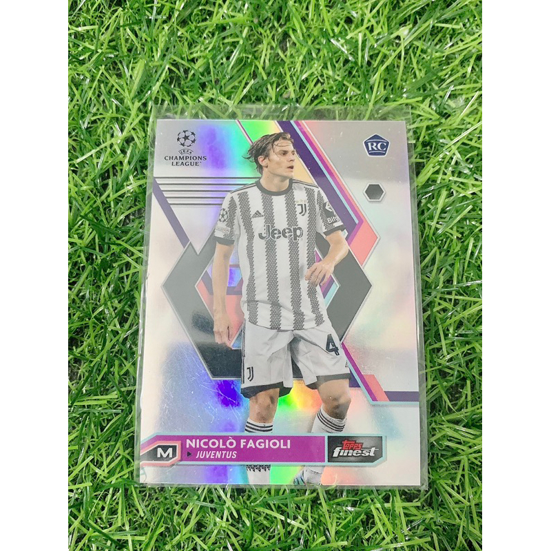การ์ดฟุตบอล Fagioli Refractor Topps Finest 2022/23