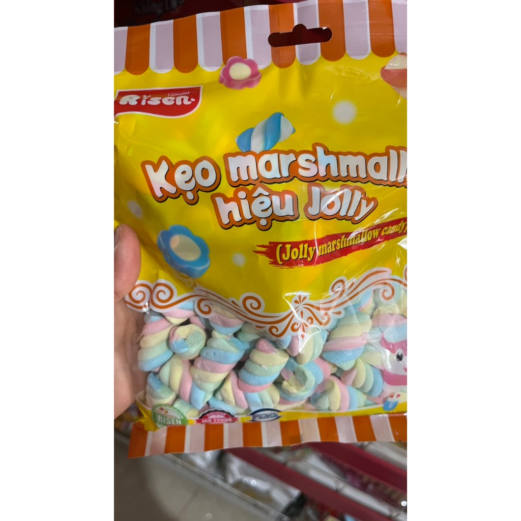 Marshmallow Jolly Risen Marshmallow Marshmallow 200g NgoctoanMart