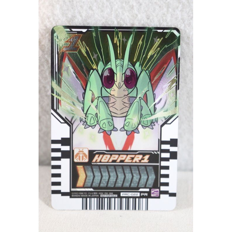 [GENUINE - ถูก จํากัด - การ์ด BONUS 5] การ์ด RIDE CHEMY TRAPING HOPPER1 + GEATS + TSUBOCHAMA(ภาพยนตร