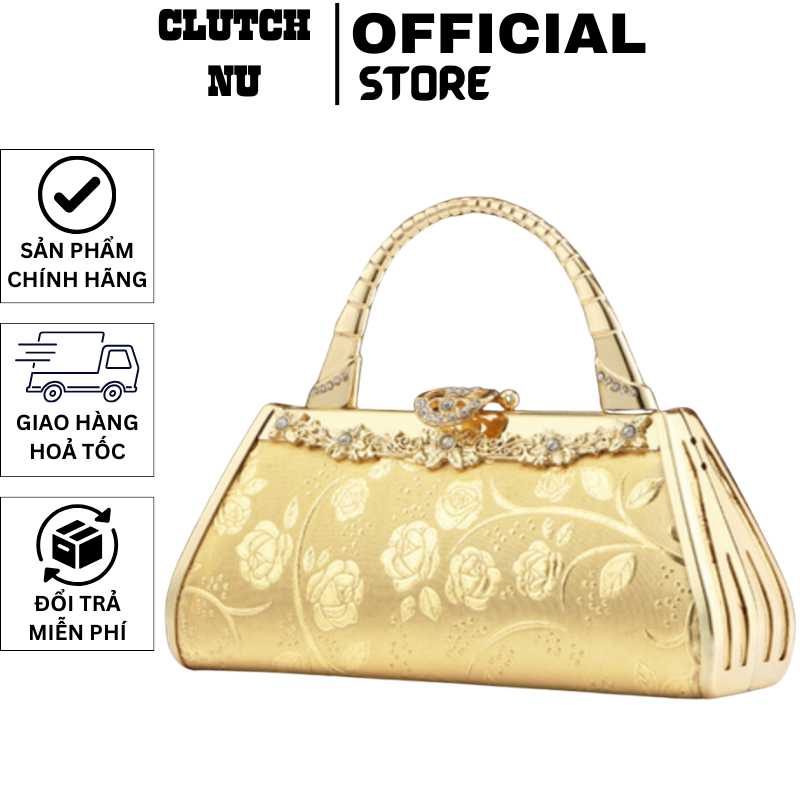 [คลิป] กระเป๋าถือผู้หญิง - คลัทช์ปาร์ตี้ (ข้อความ-096)