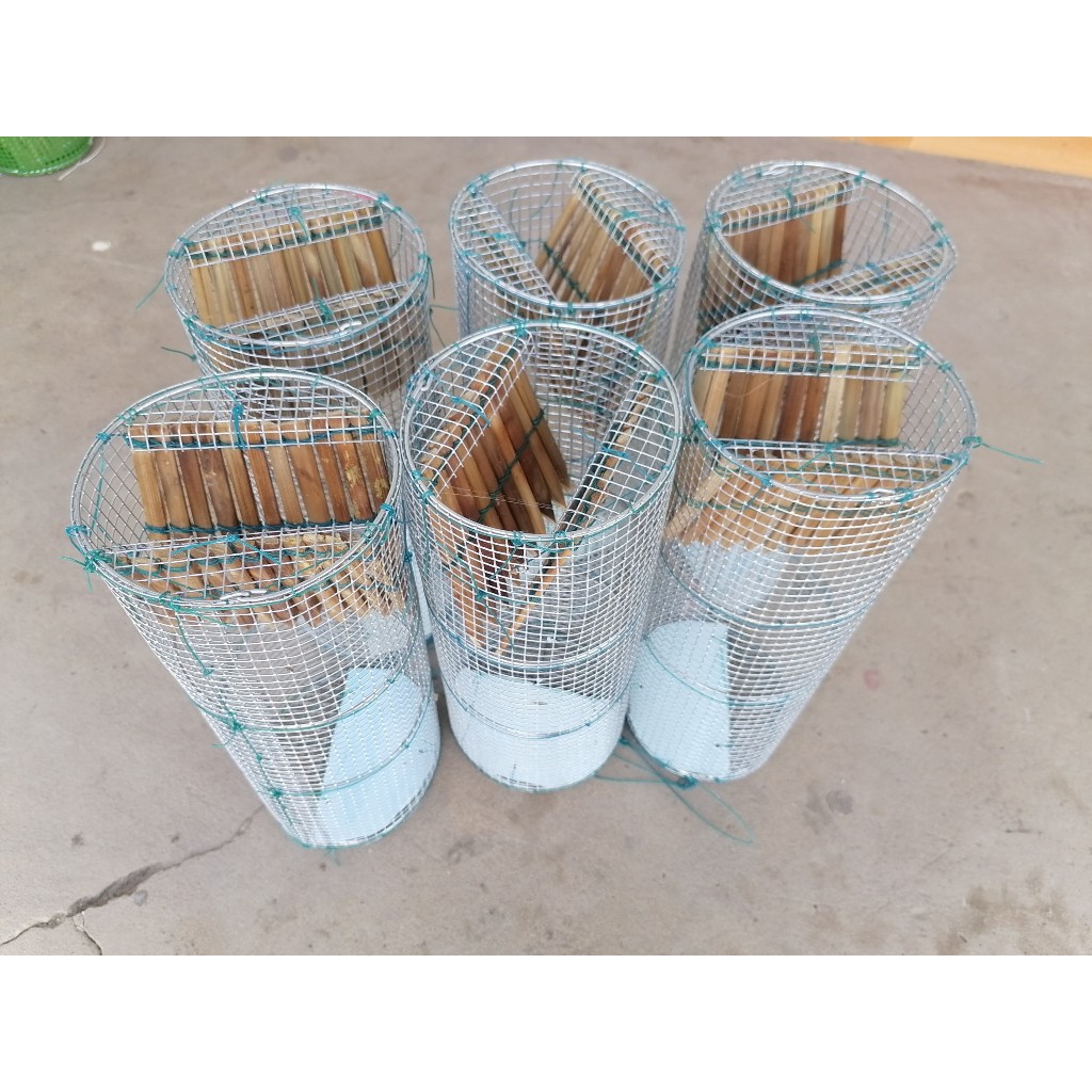 กบและดักปลา (ตาข่ายนํา ป้องกันสนิม 30x12ซม.)