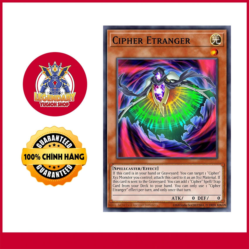 [การ์ด Yugioh ดั้งเดิม] Cipher Etranger