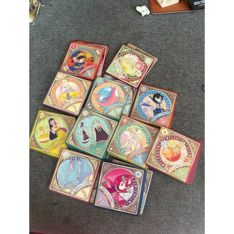 การ์ดพลาสติก Aikatsu Planet ของสะสมของแท้
