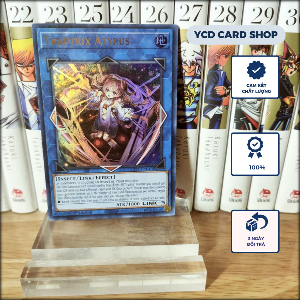 [YCD Shop] การ์ด Yugioh ของแท้ Traptrix Atypus – Ultra Rare