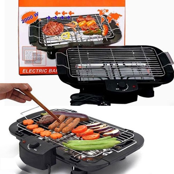 Grill ไฟฟ ้ าไร ้ ควัน GRILL ELECTRIC BARBECUE GRILL 2000W - Kidstar _Official