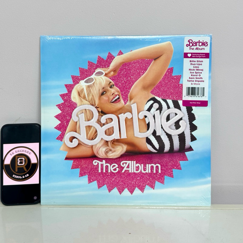 Barbie The Album Turntable - Barbie The Album LP- (สีชมพูสุดฮอต) - ไวนิล