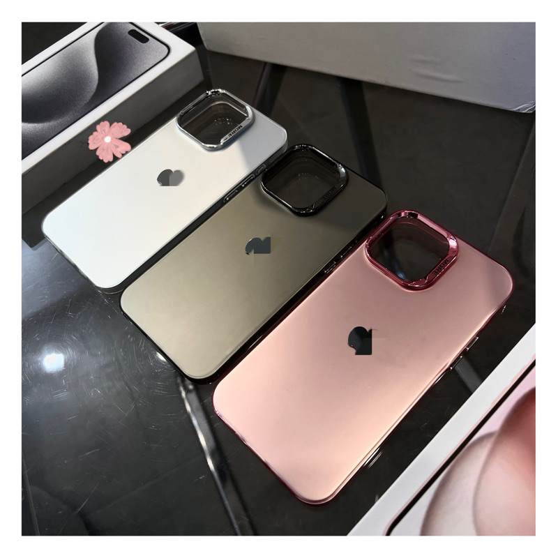 [ AVAILABLE HCM-Ip 17 ] hotสุดๆ 15promax เคส iPhone สีไทเทเนียมธรรมชาติสําหรับ iPhone 13pm/14pm/15pm