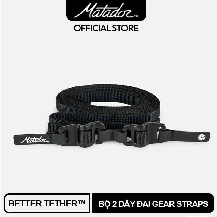 Matador Set of 2 Better Tether Gear Straps Travel Fixed Straps _ ของแท ้ 12 เดือน
