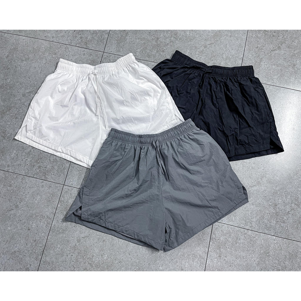 [BOXY TREND] กางเกงขาสั้น BOXY unisex Glorigallus ผ้าย่น 2 ชั้น เท่ เป็นกลาง ร่วมมือง่าย