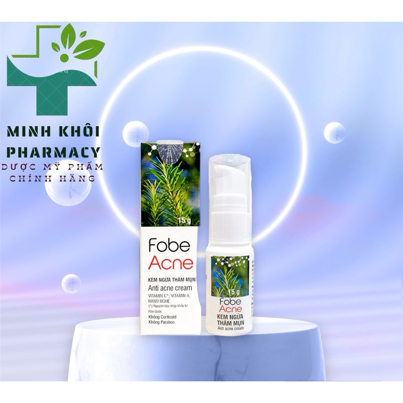 Fobe Acne Anti-Dark Scar Cream - หลอด 15g-MKPMC
