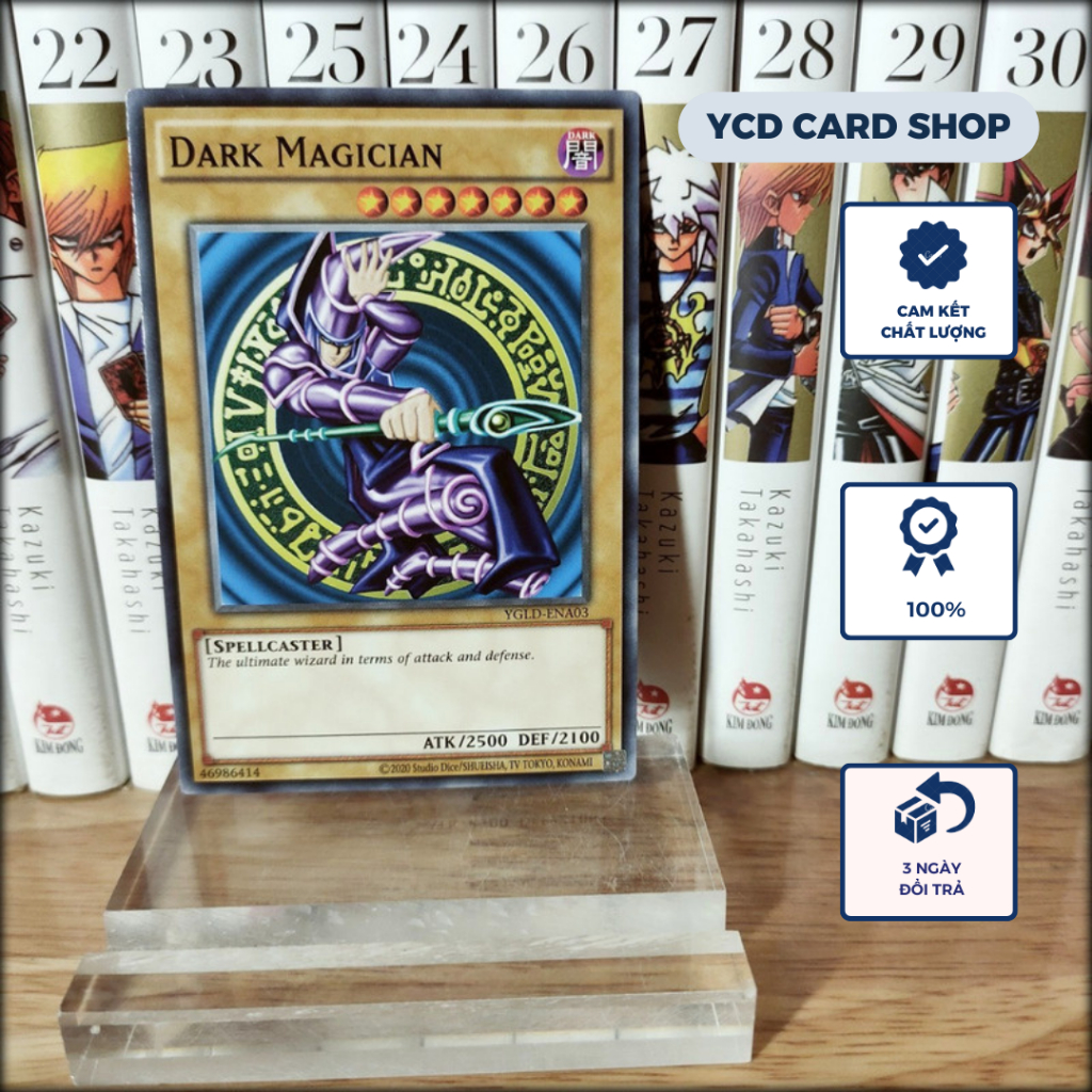 การ์ด Yugioh ของแท้ Dark Magician (งานศิลปะต้นฉบับ) – ทั่วไป