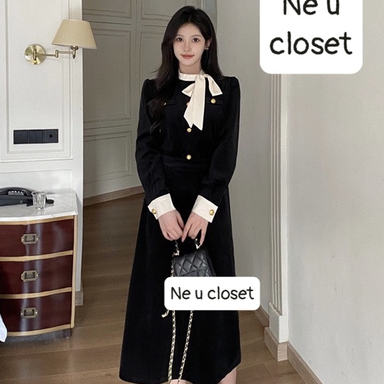 [ITEM 1] [CUT CODE = SOLD OUT] ชุดกระโปรงกํามะหยี่ ชุดกระโปรงกํามะหยี่ยาว ชุดกํามะหยี่ยาว ชุดออฟฟิศ 