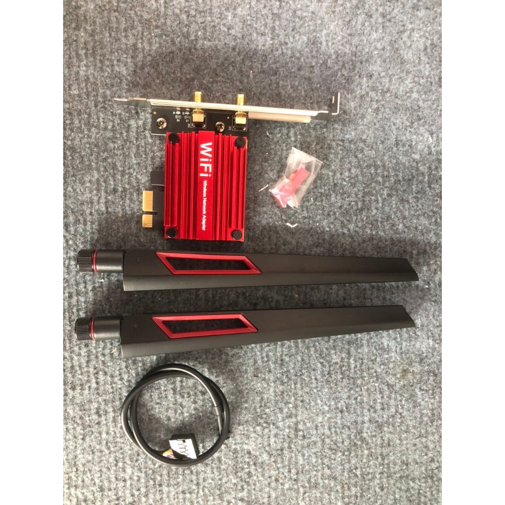 Intel AX200 การ์ด WIFI แบบบูรณาการ Wifi 6 และ Bluetooth 5.1