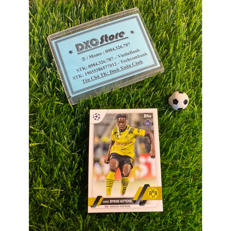 การ์ดขายปลีก - TOPPS UCC 2023 - RC - JAMIE BYNOE GITTENS (BORUSIA DORTMUND)