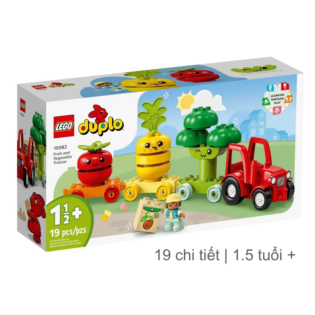 Lego Duplo 10982 รถไฟผักแท้ - ของเล่นปริศนา