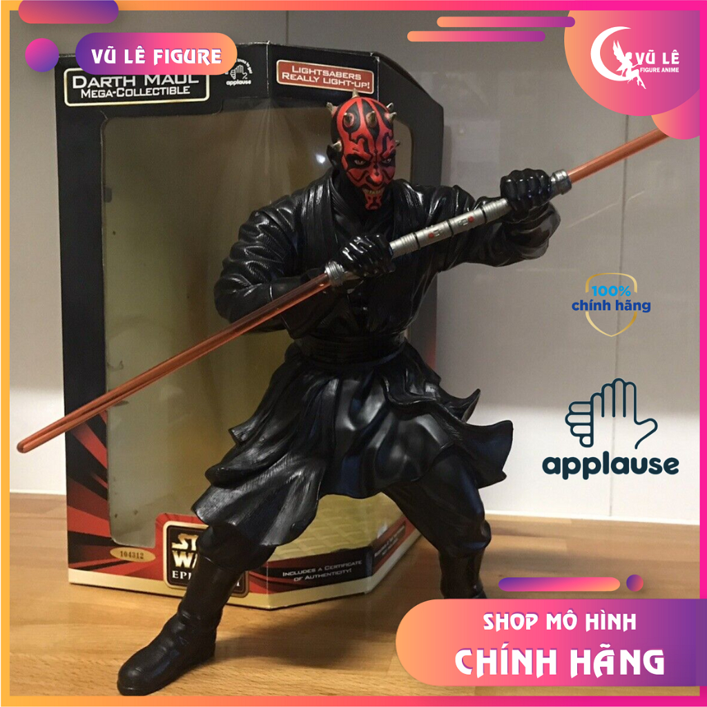 Star Wars Darth Maul ตอนที่ I Mega Collectible ของแท้ Applause 1999 โมเดลญี่ปุ่น