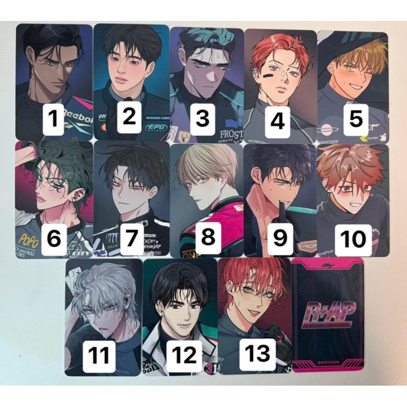 PHOTCARD+BOMTOON PRINT 24