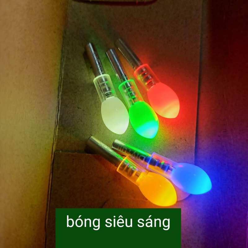 (คอมโบ 2 หลอด) หลอดไฟ นํา คุณภาพสูง ติดทุ่นตกปลา สีเขียว พร้อมถ่าน ใช้แบต cr425 สว่างสุดๆ ไฟสุดๆ ทนท