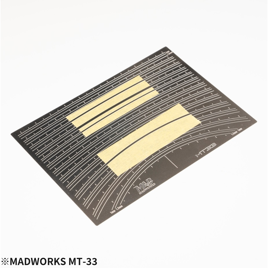 เครื่องมือ MADWORKS - ARC TEMPLATES สําหรับเทปสวมหน้ากาก
