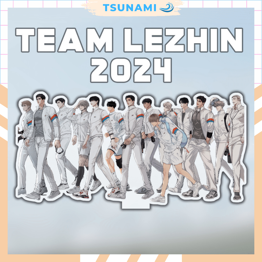 Standee Manhwa BL Lezhin Bomton Calendar 2024 Season 's Greeting Team อุปกรณ ์ ตกแต ่ ง