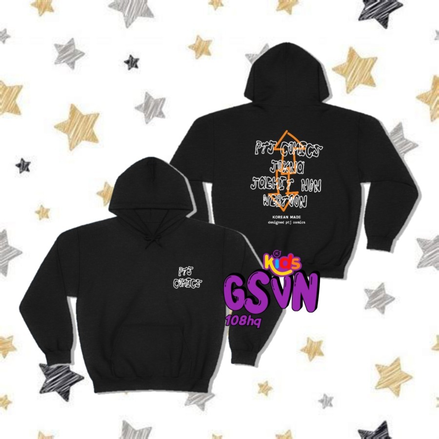 ที่ไม่ซ้ํากันและสวยงาม PTJ COMICS Park Hyung Seok Webtoon Hoodie