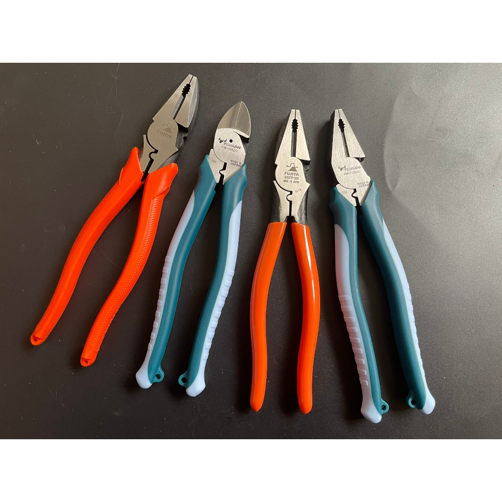 (GUARANTEEED No SCREW) Fujiya APP-225 / 3000TP-225 คีมที่มีแรงกระแทกที่แข็งแกร่งและฟังก์ชั่นการกด cos