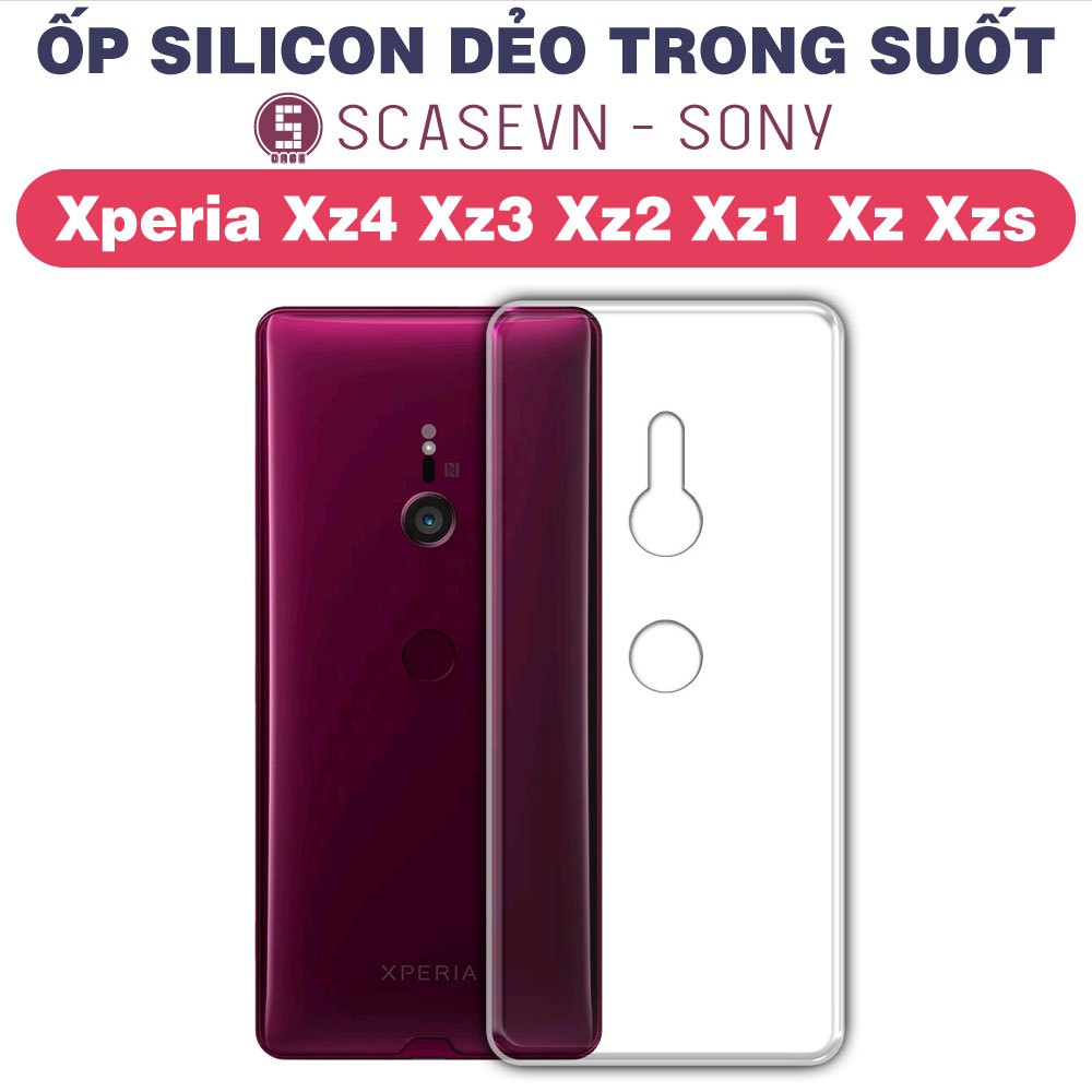 Sony Xperia Xz4 Xz3 Xz2 Xz1 Xzs เคสซิลิโคนใส (ประเภทดี)