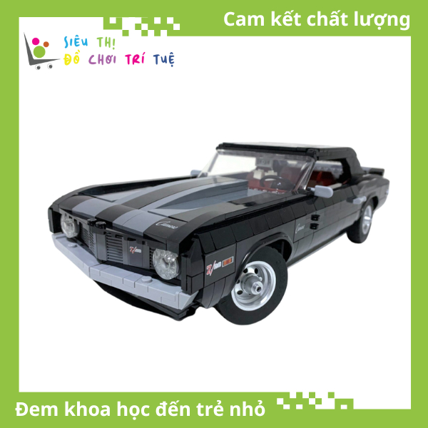 Camaro Z28 10304 Technic Car Model Scale 1:12 Assembly Toys 1456 ชิ้น Sieuthidochoitudeue