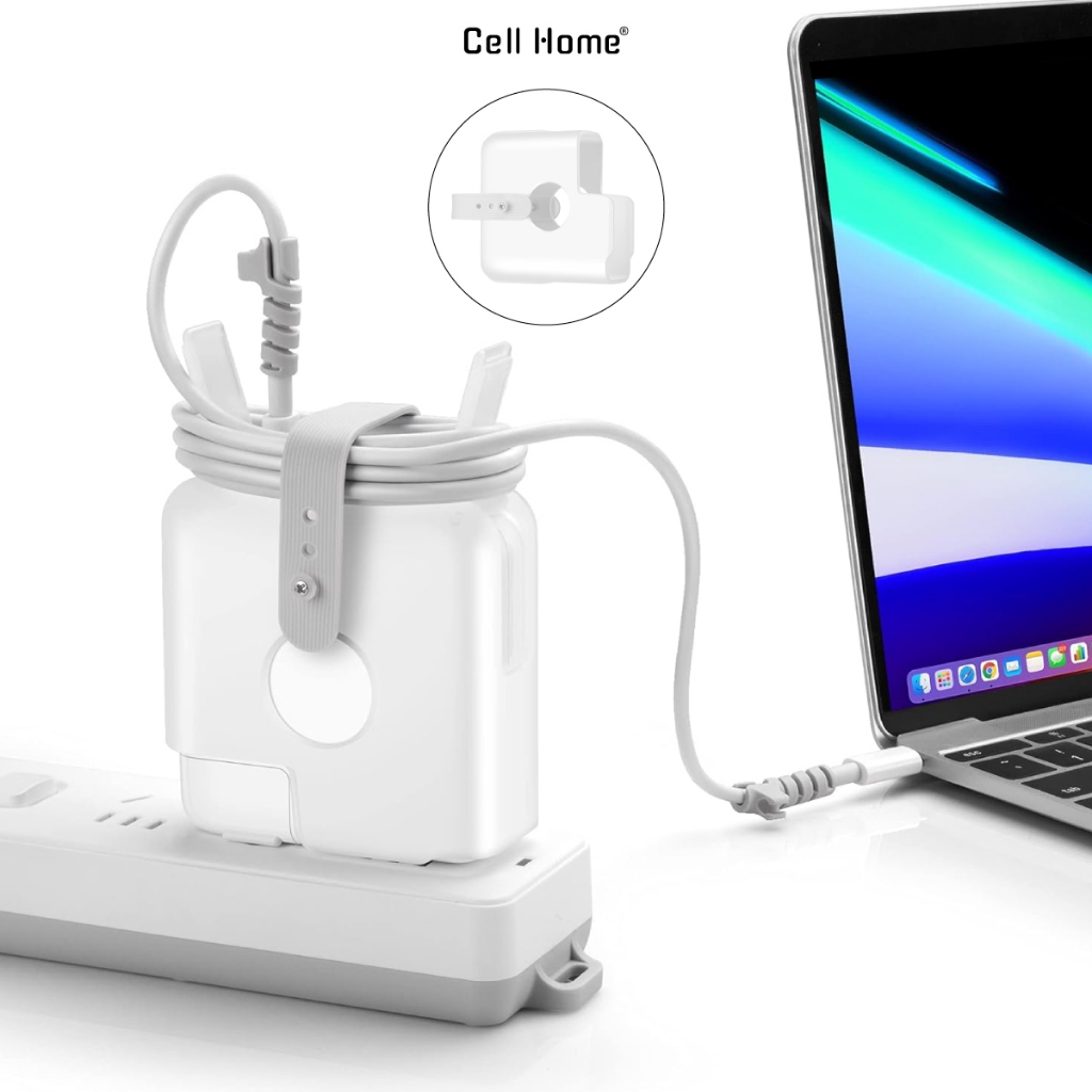 เคสป้องกันการชาร์จห่อสายให้เรียบร้อยสําหรับ MacBook, iPad