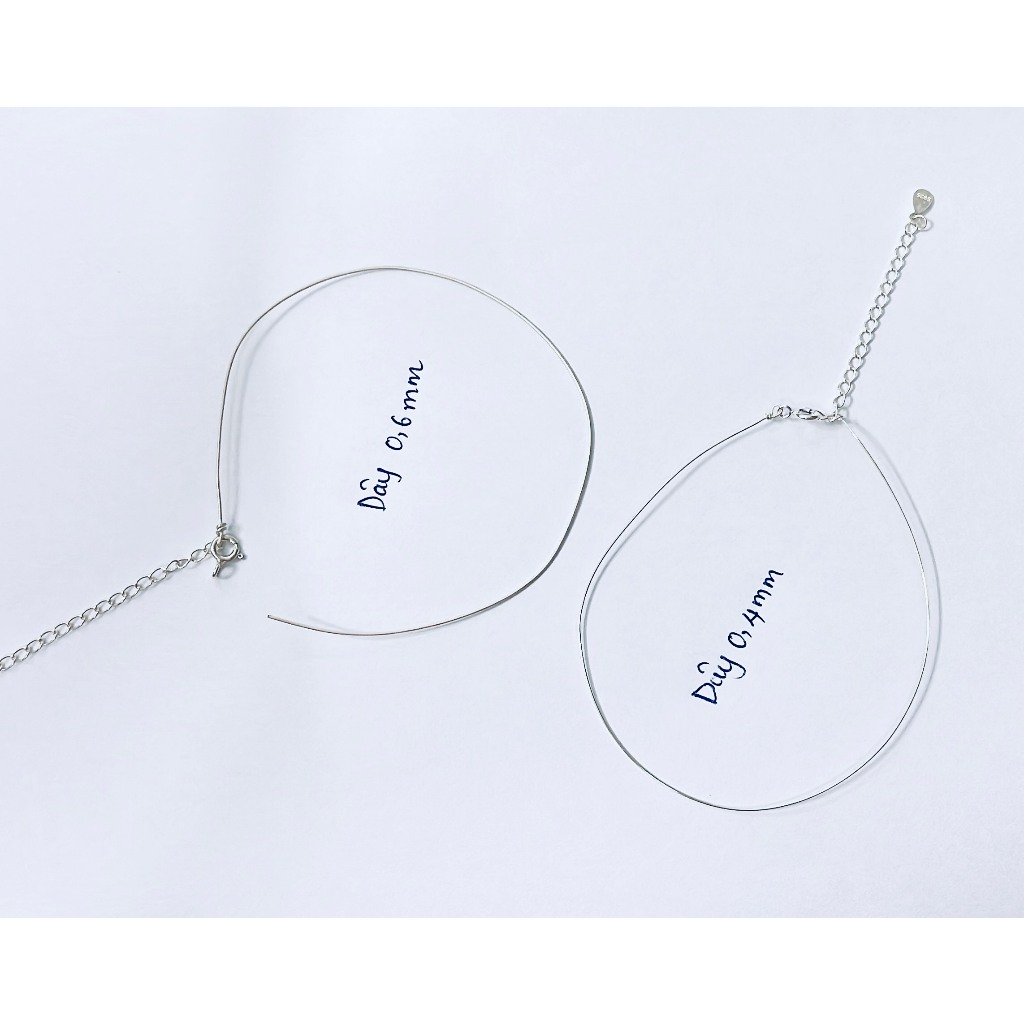 ด้าย S925/S925 สําหรับสร้อยข้อมือ (พร้อมหัวเข็มขัด) - NQ Jewelry