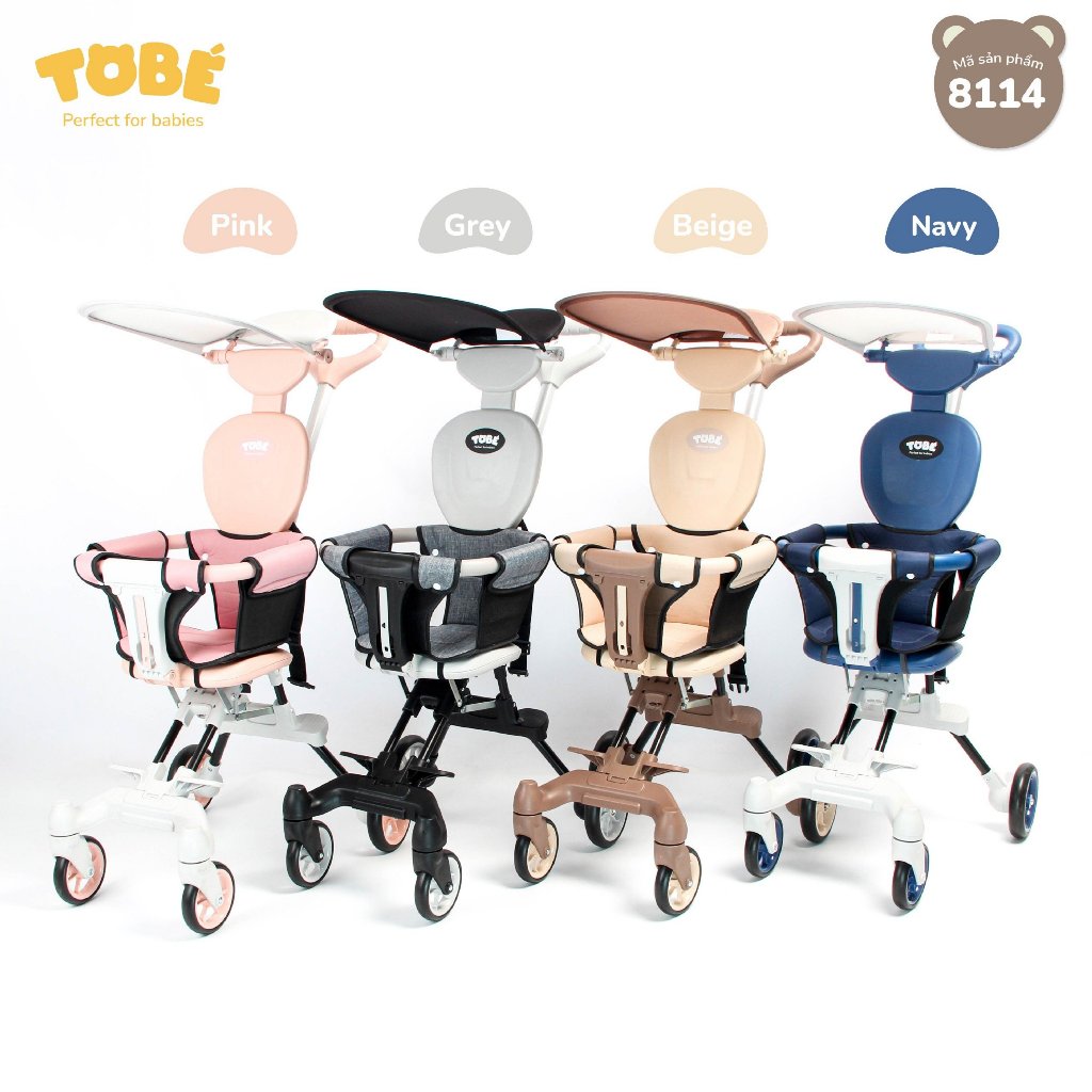 [รุ่นอัพเกรด 3.0] รถเข็นเด็กพับ OLWEN TOBÉ เบาและแข็งแรงเป็นพิเศษสําหรับเด็กทารก 6-36m