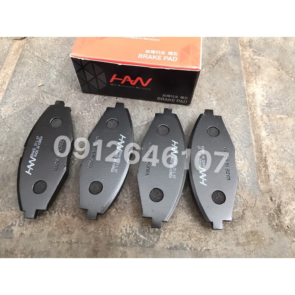 ผ้าเบรคหน้า Daewoo Lanos, ผ้าเบรคหลัง Daewoo Lanos, 96226110, 96273708