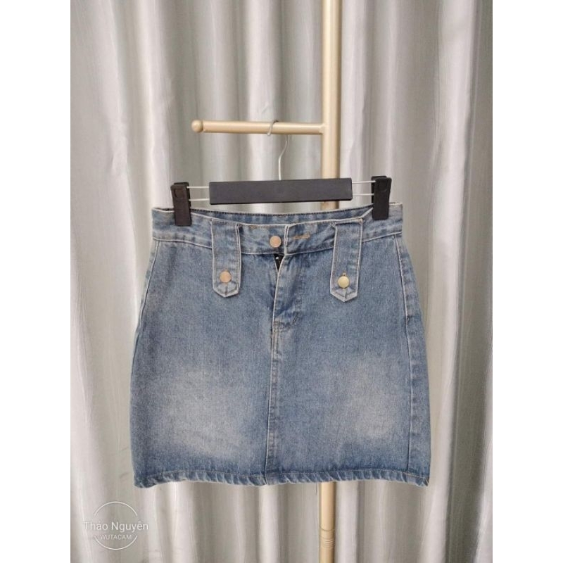 JEAN BELT SKIRT*****