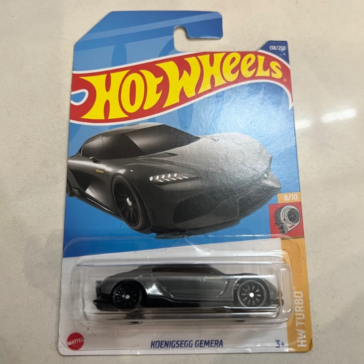 Hotwheels Koenigsegg Gemera Grey รถโมเดล