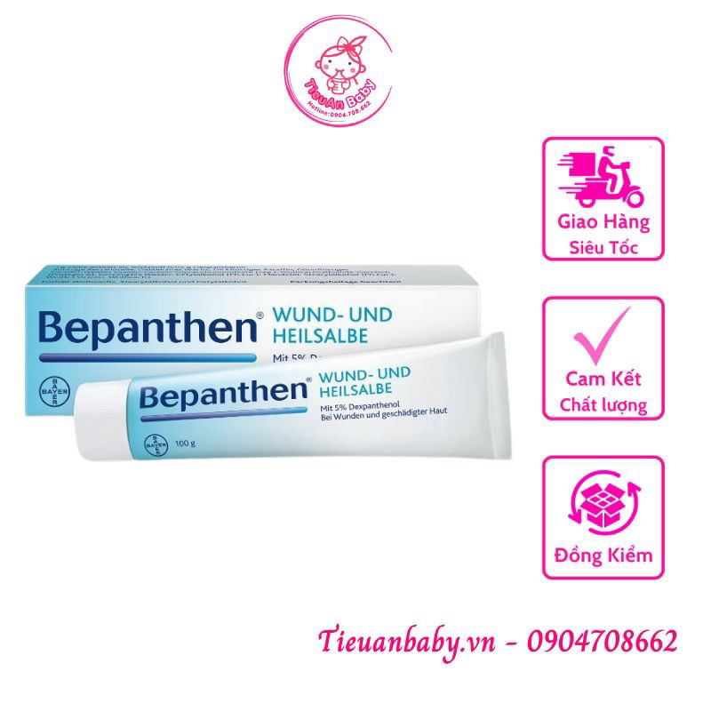 Skin Cream, Baby Lotion From Birth bepanthen- เยอรมันในประเทศ 20g