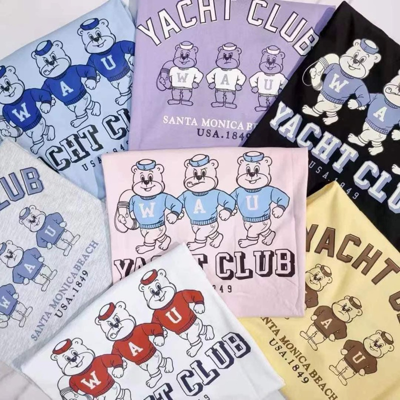 เสื้อยืด Yacht Club - WHOAU
